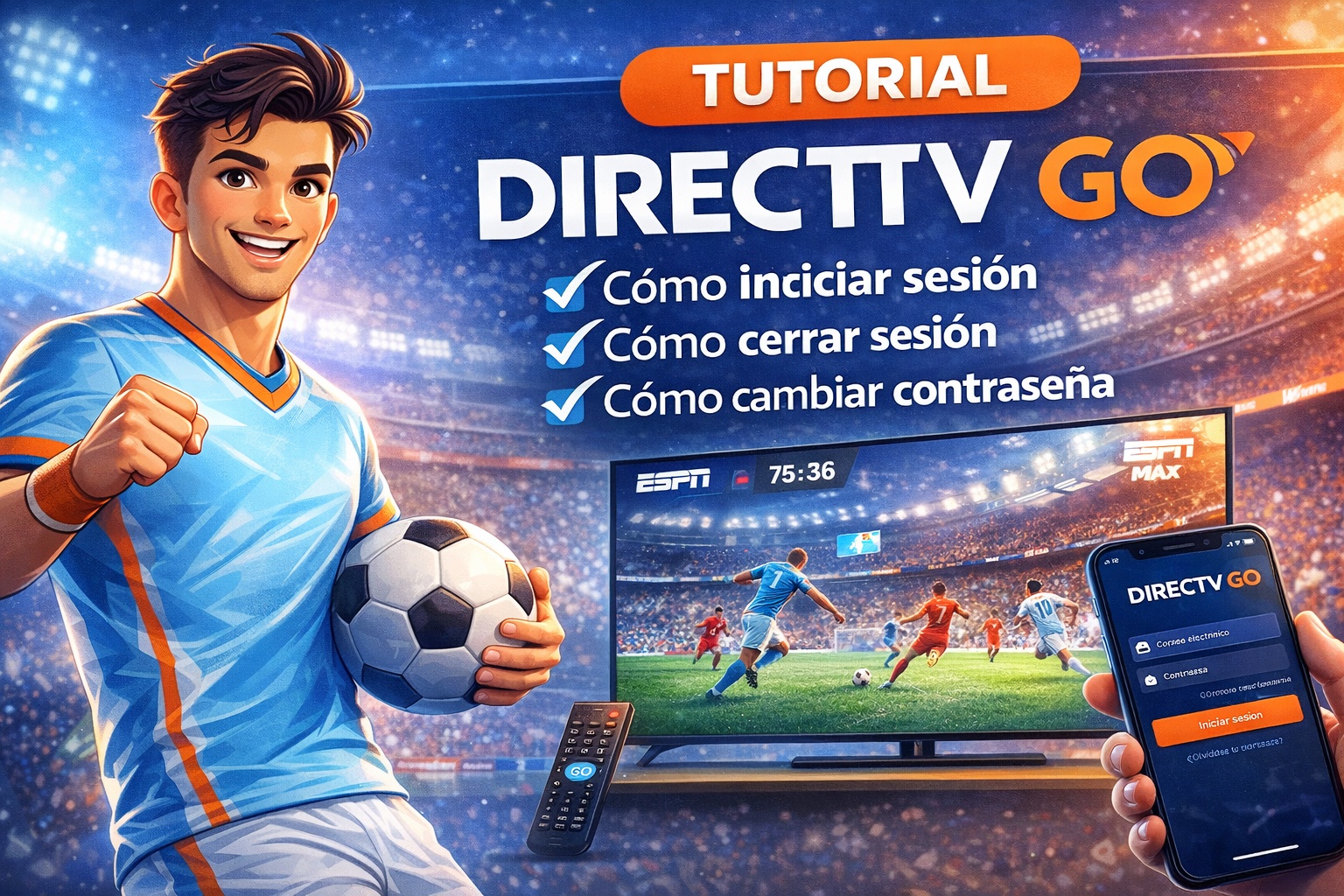 DirecTvGO + Liga 1 Max